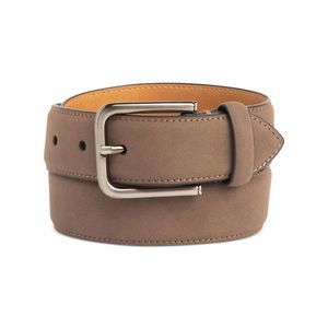 CLUBROOM Mens Beige Harness Buckle Faux Leather Casual Belt XL